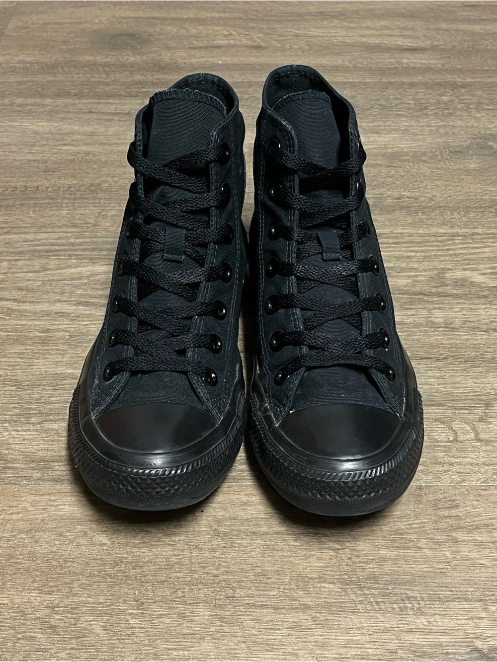 Converse Chuck Taylor All-Star Black Monochrome High Top - Women’s 8/Men’s 6 - Picture 2 of 14